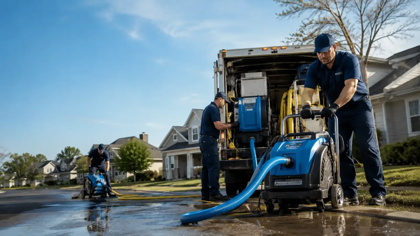 Flood Damage Cleanup in Six Lakes, MI